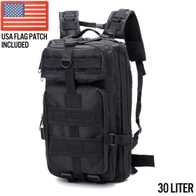 Xg-Mb30 - Small Tactical Backpack Survival Bag (30 Liter) (Product Color: Black)